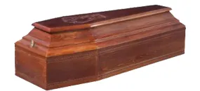 Гроб полированный «Детский» шестигранный